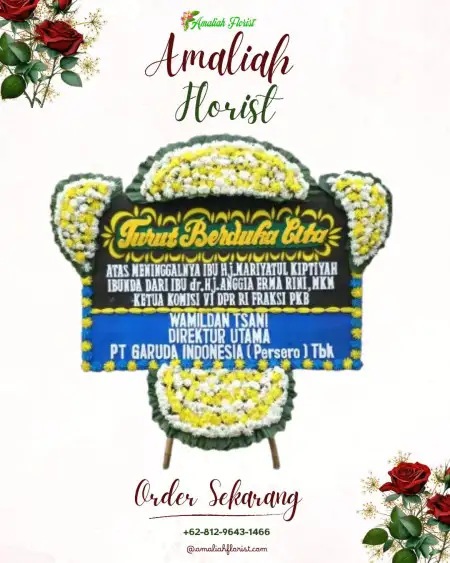 Papan Bunga Duka Kelapa Dua